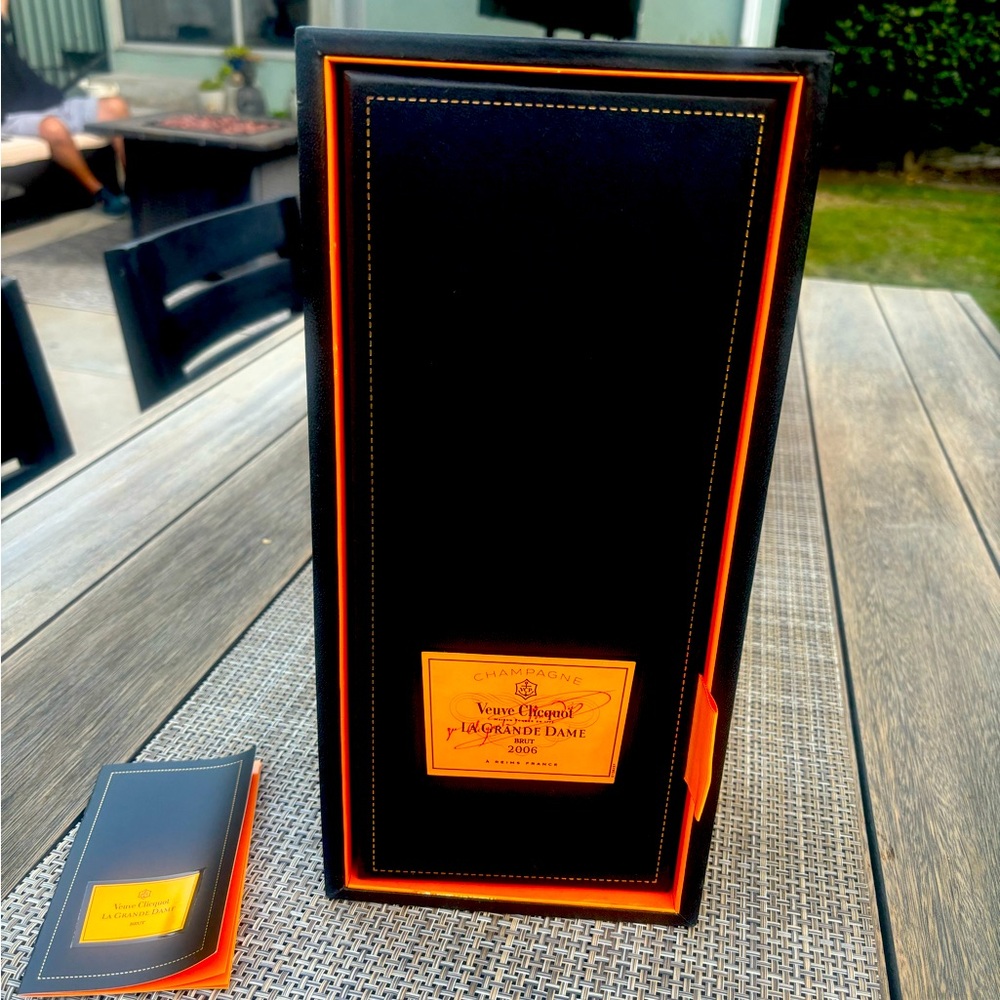“Empty” Veuve Champagne Box